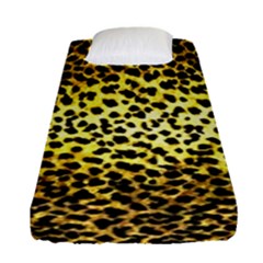 Leopard Version 2 Fitted Sheet (single Size) by dressshop