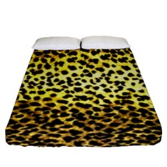 Leopard Version 2 Fitted Sheet (queen Size) by dressshop