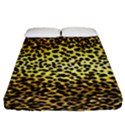 Leopard Version 2 Fitted Sheet (California King Size) View1