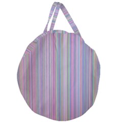 Broken Tv Screen Giant Round Zipper Tote by dressshop