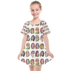 All The Pretty Ladies Kids  Smock Dress by ArtByAng