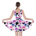 Genderfluid Pride Hearts; A cute GF Pride motif! Skater Dress View2