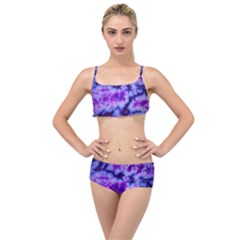 Tie Dye 1 Layered Top Bikini Set by dressshop