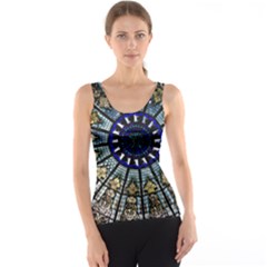 Pattern Art Form Architecture Tank Top by Nexatart