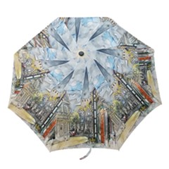 Altstadt Hattingen Ruhr Trail Folding Umbrellas by Nexatart