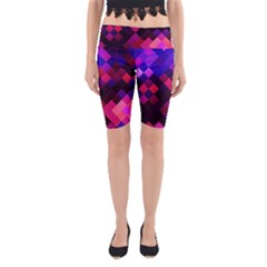 Pattern Seamless Pattern Tile Yoga Cropped Leggings by Sapixe