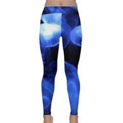 Jellyfish Sea Diving Sea Animal Classic Yoga Leggings by Sapixe