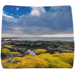 Iceland Nature Mountains Landscape Seat Cushion by Sapixe