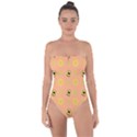 Bee A Bug Nature Wallpaper Tie Back One Piece Swimsuit View1