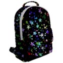 Christmas Star Gloss Lights Light Flap Pocket Backpack (Large) View2