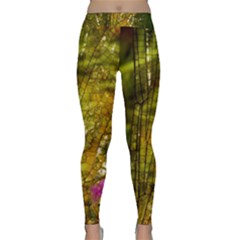 Dragonfly Dragonfly Wing Close Up Classic Yoga Leggings by Sapixe