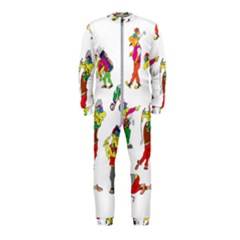 Golfers Athletes The Form Of Onepiece Jumpsuit (kids) by Sapixe