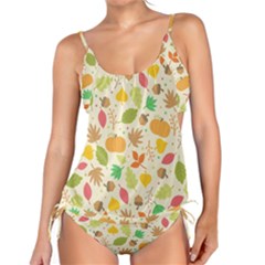 Thanksgiving Pattern Tankini Set by Valentinaart