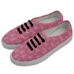 Pink Ribbon - Breast Cancer Awareness Month Men s Classic Low Top Sneakers by Valentinaart