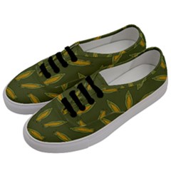 Corn Pattern Men s Classic Low Top Sneakers by Valentinaart