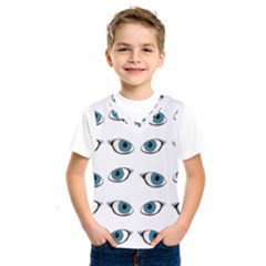 Blue Eyes Pattern Kids  Sportswear by Valentinaart