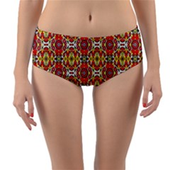 New Stuff-8 Reversible Mid-waist Bikini Bottoms by ArtworkByPatrick