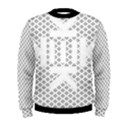 Logo Kek Pattern Black and White Kekistan Men s Sweatshirt View1