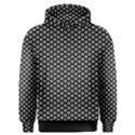 Logo Kek Pattern Black and White Kekistan black background Men s Overhead Hoodie View1