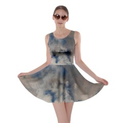 Deep Time Clouds Skater Dress by LoolyElzayat