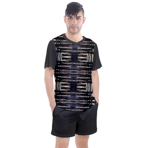 Mo 5 6 Men s Mesh Tee And Shorts Set by Momc