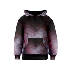 Eagle Nebula Wine Pink And Purple Pastel Stars Astronomy Kids  Pullover Hoodie by genx