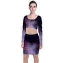 Eagle Nebula Wine Pink and Purple pastel Stars Astronomy Top and Skirt Sets View1