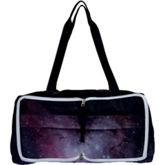 Eagle Nebula Wine Pink And Purple Pastel Stars Astronomy Multi Function Bag by genx