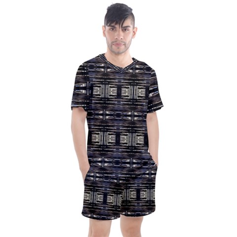 Mo 5 8 Men s Mesh Tee And Shorts Set by Momc