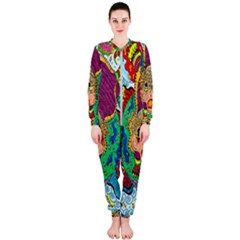 Supersonic Armadillo Onepiece Jumpsuit (ladies)  by chellerayartisans