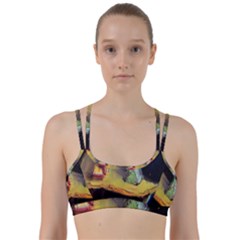 Cosmicchristmastree Line Them Up Sports Bra by chellerayartisans