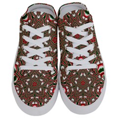 Christmas Kaleidoscope Half Slippers by Wegoenart