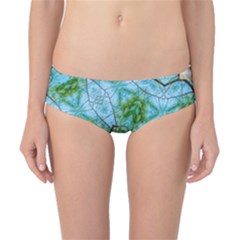 Forest Kaleidoscope Pattern Classic Bikini Bottoms by Wegoenart