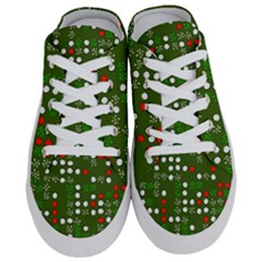 1960 s Christmas Background Half Slippers by Wegoenart