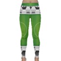 Background Sports Soccer Football Classic Yoga Leggings View1