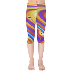 Abstract Architecture Background Kids  Capri Leggings  by Wegoenart