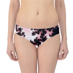 Fractal Pattern Pink Hipster Bikini Bottoms by Wegoenart