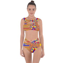 Graphic Design Graphic Design Bandaged Up Bikini Set  by Wegoenart