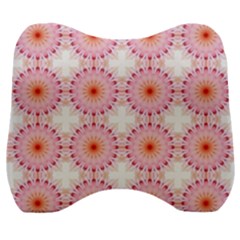 Make A Wish Banner Fractals Pink Velour Head Support Cushion by Wegoenart