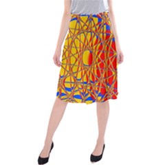 Graphic Design Graphic Design Midi Beach Skirt by Wegoenart