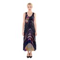 Pattern Texture Fractal Colorful Sleeveless Maxi Dress View1