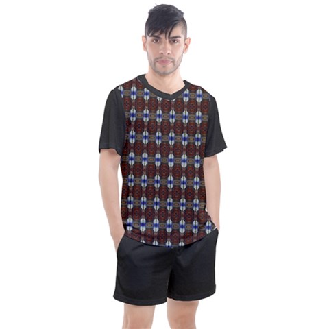 Mo 110 150 Men s Mesh Tee And Shorts Set by Momc