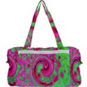 Groovy Abstract Green And Red Lava Liquid Swirl Multi Function Bag View2