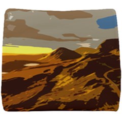 Scotland Monti Mountains Mountain Seat Cushion by Pakrebo