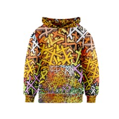 Color Colors Network Networks Kids  Pullover Hoodie by Pakrebo