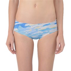 The Landscape Water Blue Painting Classic Bikini Bottoms by Pakrebo