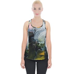 Art Abstract Painting Piece Up Tank Top by Pakrebo