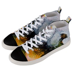 Art Abstract Painting Men s Mid-top Canvas Sneakers by Pakrebo