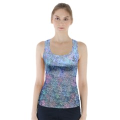 Design Computer Art Abstract Racer Back Sports Top by Pakrebo