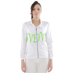 I Lovetennis Windbreaker (women) by Greencreations